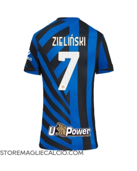 Inter Milan Piotr Zielinski #7 Maglia Gara Casa Repliche 2024-25 Donna